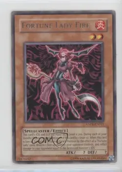Fortune Lady Fire (Rare) Unlimited YuGiOh Ancient Prophecy #ANPR-EN011 2009 d7k - Image 1