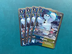 Frigimon EX8-022 Playset Chain of Liberation Digimon Card Game x4 - Image 1