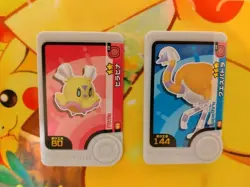 Flittle Espathra Mezastar Frienda Pokemon Card Japanese Pick Tag Tip - Image 1
