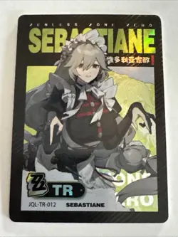 SEBASTIANE TR JQL-TR-012 Zenless Zone Zero ZZZ Anime Collectible Card - Image 1