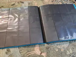 Vault X 12-Pocket Trading Card Strap Binder, 480 cards, Side-Loading - Blue - Image 2