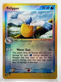 Pelipper Reverse Holo 50/100 Pokemon Card 2003 Sandstorm LP - Image 1