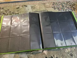 Vault X 12-Pocket Trading Card Strap Binder, 480 cards, Side-Loading - Green - Image 2