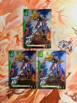 Gundam Card Game Newtype Rising Wing Gundam Zero GD01-024 L Holo Foil x1 - Image 1