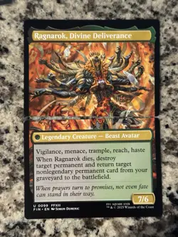 MTG Vanille Cheerful l'Cie AND Fang Fearless l'Cie - Final Fantasy FIN #211 & 99 - Image 2