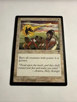 MTG Retribution of the Meek Visions 19/167 Regular Rare - Image 1