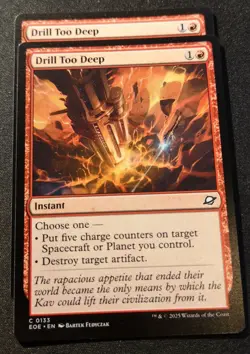 Drill Too Deep X2 - EOE - MTG - EN - NM - 0133 - Image 1