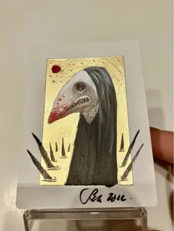 MTG SEB MCKINNON Damnation Foil Artist Proof Signed Sketched Secret Lair SLD NM - Image 4