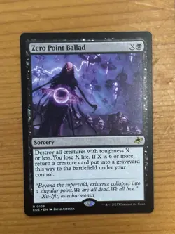 Zero Point Ballad (Nonfoil) Ships Now EOE Rare Board Wipe Reanimator MTG - Image 1