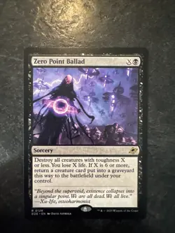 Zero Point Ballad (Nonfoil) Ships Now EOE Rare Board Wipe Reanimator MTG - Image 1