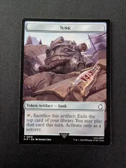 JUNK 15 // SQUIRREL 9 MTG Fallout Tokens - Image 1