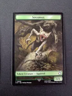 JUNK 15 // SQUIRREL 9 MTG Fallout Tokens - Image 2