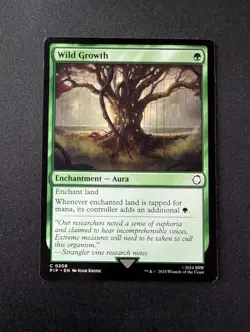WILD GROWTH #208 MTG Fallout - Image 1