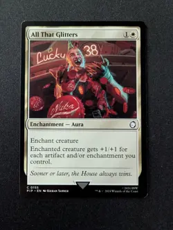 ALL THAT GLITTERS #155 MTG Fallout - Image 1