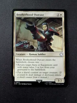 BROTHERHOOD OUTCAST #12 MTG Fallout - Image 1