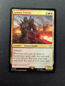 ARMORY PALADIN #93 MTG Fallout - Image 1