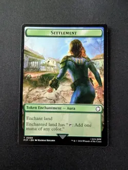 SETTLEMENT 8 // FOOD 13 MTG Fallout Tokens - Image 1
