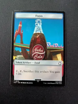 SETTLEMENT 8 // FOOD 13 MTG Fallout Tokens - Image 2