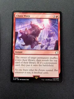 CHAOS WARP #189 MTG Fallout - Image 1