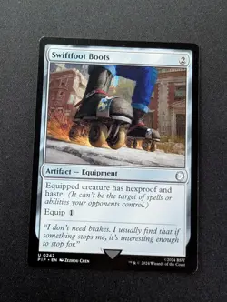 SWIFTFOOT BOOTS #242 MTG Fallout - Image 1