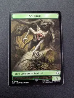 FOOD 13 // SQUIRREL 9 MTG Fallout Tokens - Image 2