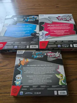 New Pokemon White Flare Black Bolt Binder Collection Poster Collection Sealed - Image 2