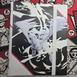 Pokemon White Flare 9 Pocket Binder ONLY - Scarlet and Violet - Image 1