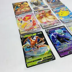 Lot of 9 Pokemon V VMAX VSTAR GX Full Art Holo Cards Charizard Kleavor Pikachu - Image 3