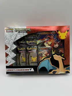 Pokemon Celebrations Lances Charizard V Box - Brand New Factory Sealed - Image 1