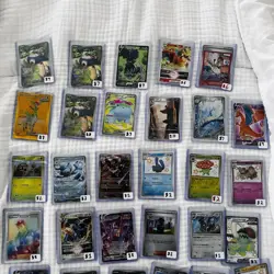 Pokemon Cards 47 Low End Singles Lot English, Japanese, Full Arts, Trainers, AR - Image 2