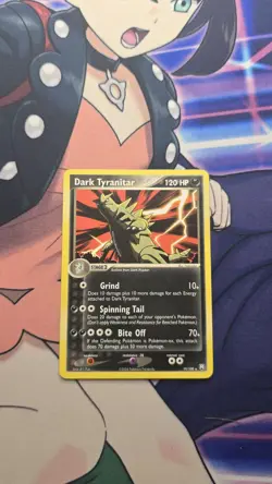 Dark Tyranitar 19/109 Non Holo - Team Rocket Returns - Pokemon TCG Excellent LP - Image 1