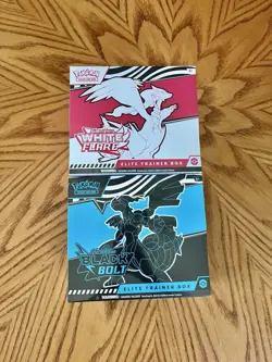 Pokemon Black Bolt and White Flare Elite Trainer Box ETB Set - Image 1