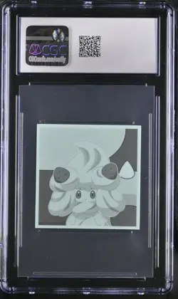 CGC 8.5 2023 Pokemon Horizons Stickers #07 Alcremie - Image 2