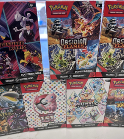 Pokemon Scarlet & Violet 151 PALDEAN FATES PRISMATIC SURGING SPARKS BOOSTERS X10 - Image 3