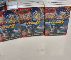Pokemon Scarlet & Violet 151 PALDEAN FATES PRISMATIC SURGING SPARKS BOOSTERS X10 - Image 5