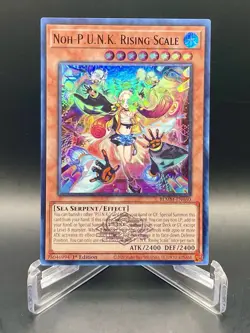 Noh-P.U.N.K. Rising Scale BLMM-EN050 Ultra Rare 1st Edition Yugioh TCG NM/M - Image 1