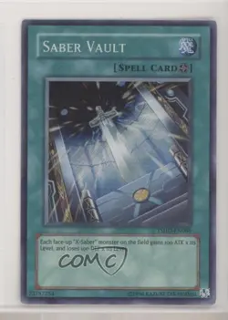SE - Saber Vault Unlimited YuGiOh The Shining Darkness #TSHD-EN086 2010 u3f - Image 1