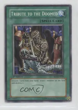 Tribute to The Doomed 1st Ed. YuGiOh Blaze of Destruction Structure Deck 0yj1 - Image 1