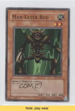 Man-Eater Bug Unlimited YuGiOh Starter Deck Yugi Evolution #SYE-017 READ 0u3 - Image 1