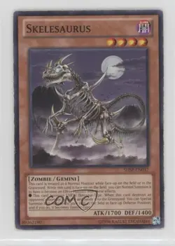 Skelesaurus Unlimited YuGiOh Shadow Specters #SHSP-EN037 0yj1 - Image 1
