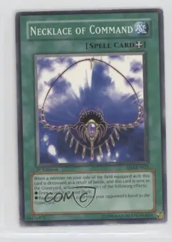 Necklace of Command 1st Ed. YuGiOh Blaze Destruction Structure Deck 2005 0w6 - Image 1