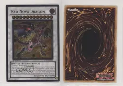 Red Nova Dragon (Ultimate Rare) 1st Ed. YuGiOh Starstrike Blast #STBL-EN042 u3f - Image 3