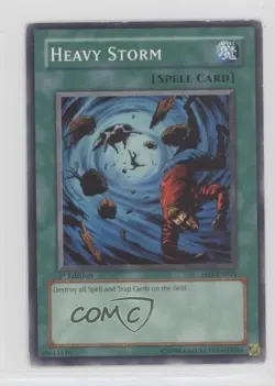 Heavy Storm 1st Ed. YuGiOh Blaze of Destruction Structure Deck #SD3-EN021 0yj1 - Image 1