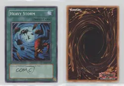 Heavy Storm 1st Ed. YuGiOh Blaze of Destruction Structure Deck #SD3-EN021 16ez - Image 3