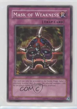 Mask of Weakness Unlimited YuGiOh Labyrinth Nightmare #LON-015 2003 08w3 - Image 1