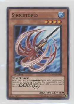 Shocktopus 1st Ed. YuGiOh Order of Chaos #ORCS-EN006 08w3 - Image 1