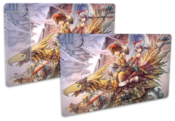 No.159 Final Fantasy TCG Playmat Denzel Marlene FF Gaming Mat Custom Card Mat - Image 1