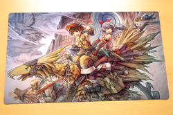 No.159 Final Fantasy TCG Playmat Denzel Marlene FF Gaming Mat Custom Card Mat - Image 3