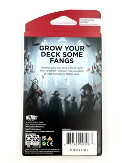Magic The Gathering MTG Innistrad Crimson Vow 35-Card Blue Booster Pack Sealed - Image 2
