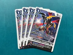 Cyberdramon (X Antibody) EX8-052 Playset Chain of Liberation Digimon Card x4 - Image 1